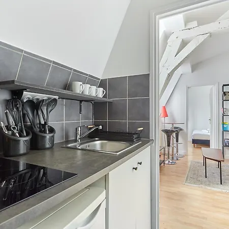아파트 Charming 1 Bedroom Flat Coeur Du Marais By Prestige *
