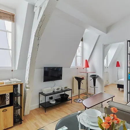 Charming 1 Bedroom Flat Coeur Du Marais By Prestige 아파트 파리